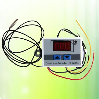 12/24/220V LCD Digital Thermostat Temperature Controller For AC Fan N • £6.31