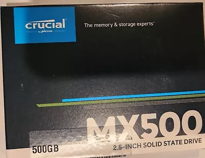 Band NewCrucial 500GB 2.5 Inch Solid State Drive MX500 • $35