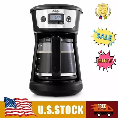 12-Cup Stainless Steel Coffee Maker Strong Brew Selector Product Stainless Steel • $27.44