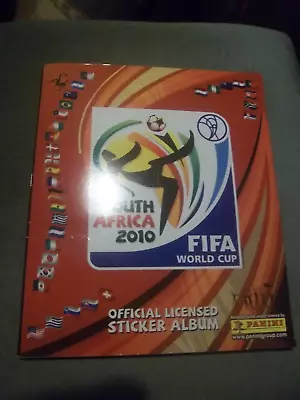 100% Complete 2010 Panini Football World Cup Sticker Album • £25