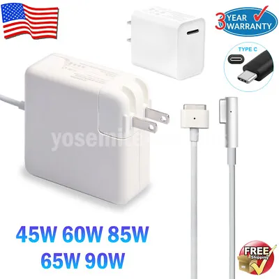 Power Adapter Charger For MacBook Pro 13  15  17  Air 11  13  A1344 A1435 A1466 • $15.99