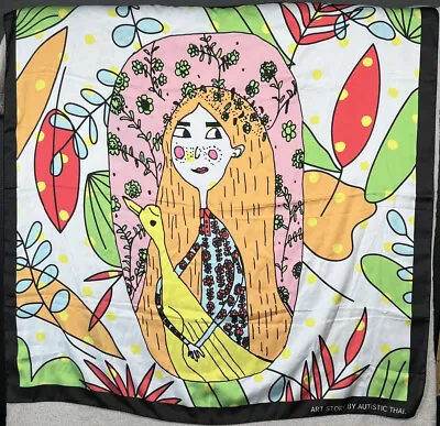 Art Story By Autisic Thai Scarf • $18.88