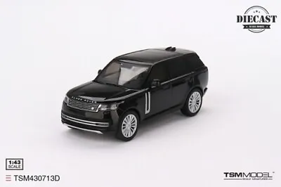 Tsm 1/43 Range Rover 2023 Santorini Black (diecast) Tsm430713d • $94.71