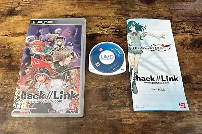 .hack Link PlayStation PSP Japan Import Tested US Seller • $21.95