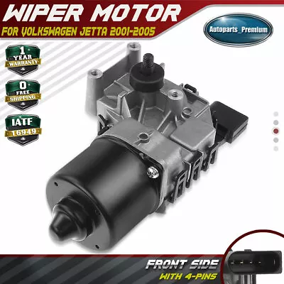 Windshield Wiper Motor For VW Jetta 2011 2012 2013 2014 2015 Sedan 6R1955119A • $40.99