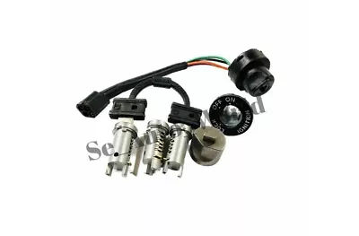 Vespa Px125 150 200 Stella 3 Barrel Lock Ignition Switch Electric Start 2 Keys • $17.51