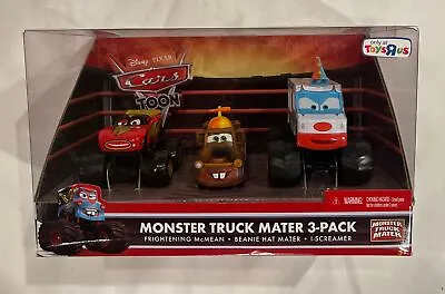 Disney Pixar Cars Monster Truck Mater 3 Pack Toys R Us Exclusive TRU I Screamer • $149