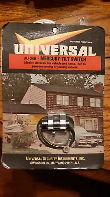 NOS Universal Mercury Tilt Switch #U-24B Made In USA • $19