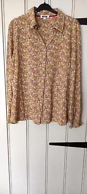 Mistral Ladies Pheasant Print Blouse Size 16 NWOT • £4.50