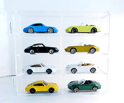 Hot Wheels & Matchbox  Porsche Carrera  Loose W/  PVC Cases/ Free Display Case. • $40
