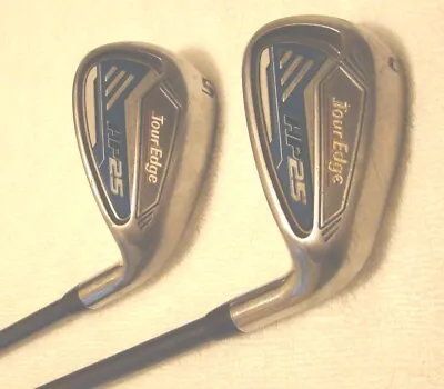 2 Tour Edge HP 25 Wedges Pitch And Sand (A Flex Graphite Shafts Senior) RH • $42.07