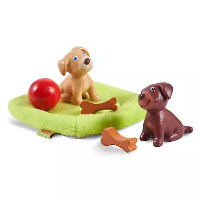 HABA Little Friends Puppies - Chunky Plastic Dog Toy Figures • $9.99