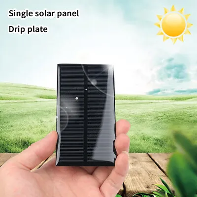 DIY Mini Solar Panel Small Cell Module Charger For Garden Lights 5.5V 6V • £3.57