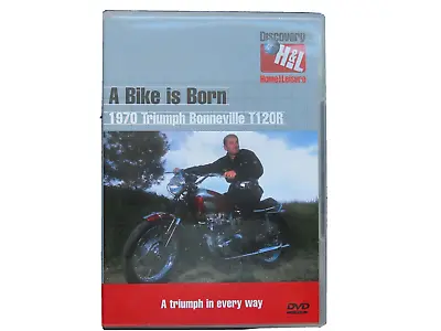 A Bike Is Born T120 Triumph Bonneville Dvd british Bikes • £19.99