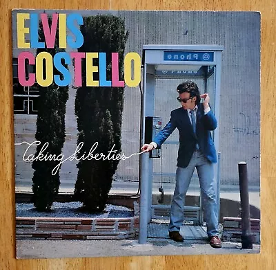 Elvis Costello  Taking Liberties  Vinyl LP Record VG+ With Insert  Night Rally • $12.76