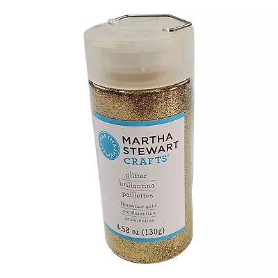 Martha Stewart Crafts Glitter Florentine Gold Glitter 4.58 Oz Bottle • $14.95