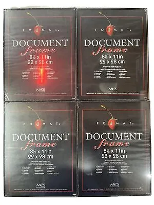 12 MCS Format Frame 8-1/2x11 Black Value Pack Documents Diplomas Certificates • $39.89