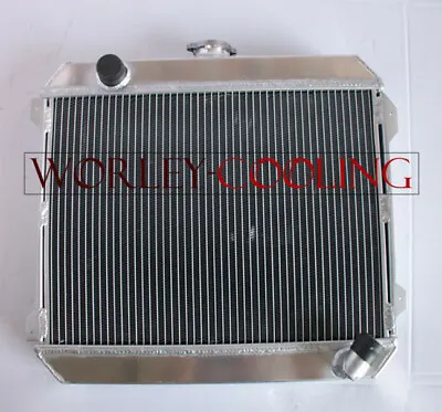 Aluminum Radiator For DATSUN 610 200B 620 L20B 2.0 L4 Engine 76-79 ANGLE OUTLET • $137.54