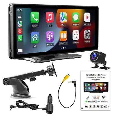 Portable Car MP5 Player Wireless Carplay Android/IOS Auto Stereo Display Screen • $88.60