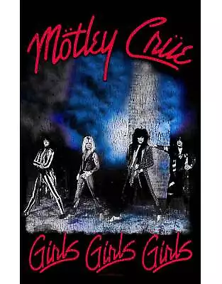 Motley Crue Girls Girls Girls Textile Poster • $17.37