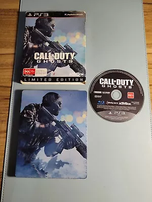 Call Of Duty Ghosts Limited Edition  Ps3 (no Manual) AUS • $10