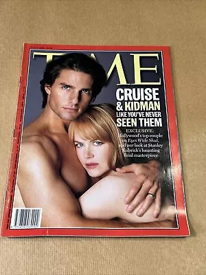 Time Magazine - Tom Cruise & Nicole Kidman - July 5th 1999 • $17