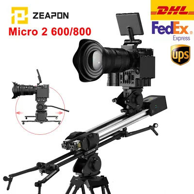 ZEAPON Micro 2 E600 E800 M600 M800 Motorized Rail Slider For DSLR Camera Video • $548