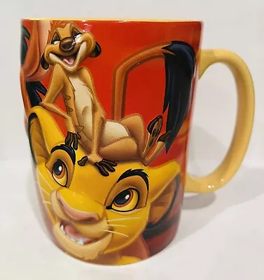 DISNEY Parks The Lion King 3D Style Ceramic Mug Timon Pumba Simba • $24.99