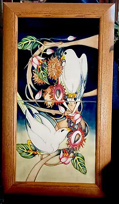 Moorcroft Pottery Doves Plaque Emma Bossons 2003  Limited Edition #137/200  EUC • $775