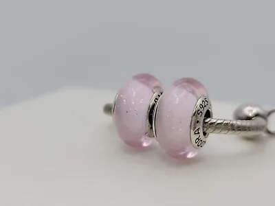 Authentic Pandora Disney Aurora Sleeping Beauty  Murano Glass Charms • $24.99