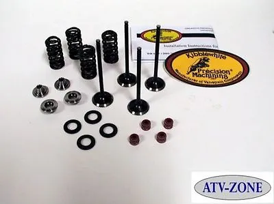 KibbleWhite Black Diamond Valves With Spring Kit Honda TRX 450R 2004-2005 • $294.34