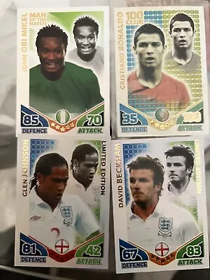 Match Attax World Cup 2010- Singles Cards • £1.50