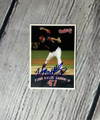 2007 MultiAd Sports Memphis Redbirds Hugo Castellanos #18 Signed Auto Card • $9.99