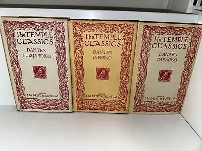 Dante’s Purgatorio : Temple Classics (J. M. Dent & Sons 1956) 7th Print Thus • $75