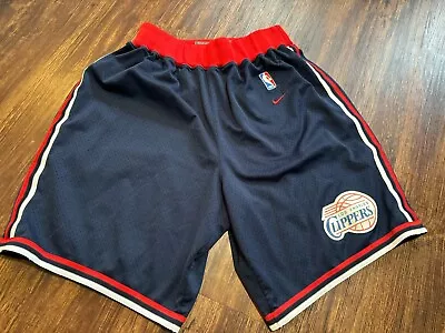 Nike Rewind Los Angeles LA Clippers Basketball Shorts Men's Large • $45