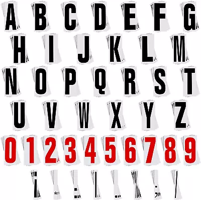 400 Pcs 8 Inch Marquee Sign Letters Flexible Plastic Letters For Outdoor Signs B • $101.48