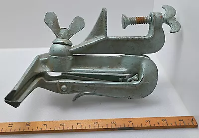 ✨Vintage E.C. Stearns No. 33 Cast Iron Saw Vise Patent April 8 1899 (INV Ø819) • $49.50