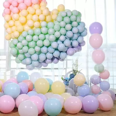 10pcs 12 Inch / 30.5cm Latex Balloons Helium Party Decor - Pastel Macaron Colour • $5.85