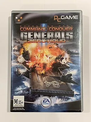 Command And Conquer Generals Zero Hour PC Game Includes Manual As New • $30