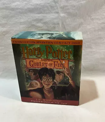 Harry Potter And The Goblet Of Fire - Audio CD By J.K. Rowling Unabridged • $15.26