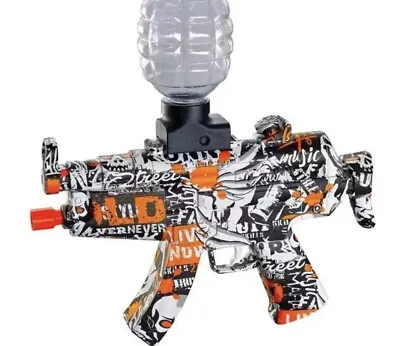 £27.99 • Buy Electric Toy Gun GelBlaster USB Charge Gel Ball Shooter Orange Mp5 Eco Friendly
