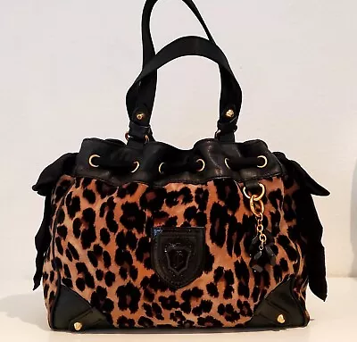 JUICY COUTURE Leopard Daydreamer Handbag Vintage Nice! • $159.99