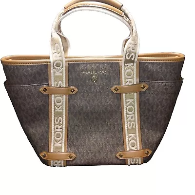 Michael Kors Maeve Tote Brown Acorn  • $169