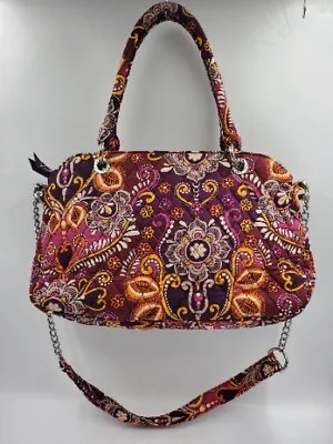 Vera Bradley Safari Sunset Purse Bag Handbag Handles Shoulder Chain Strap NICE • $34.90