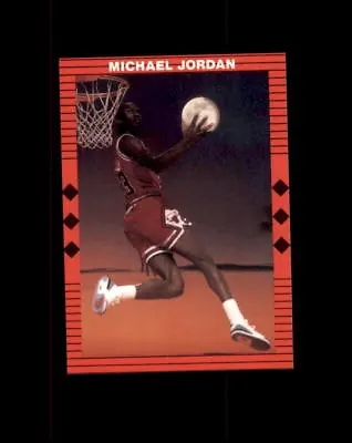 1990 BRODER Michael Jordan #NNO Red Border CAREER HIGHLIGHTS PROMO (U) • $1.59