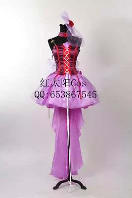 Macross Frontier Sheryl Nome Cosplay Sheryl Lolita Dress Costume • $44.65