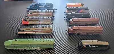 Lot Of 11 - N Scale Locomotives (various Types) NO RESERVE • $104.50