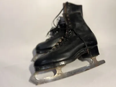 Mens Harlick Professional Ice Skating Boots Size 10 With 10 1/2MK • $75