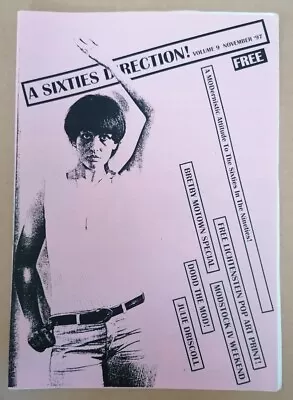 FANZINE / NEWSLETTER -  A Sixties Direction...The 60s In The 90s Vol #9 Nov 1997 • $9.95