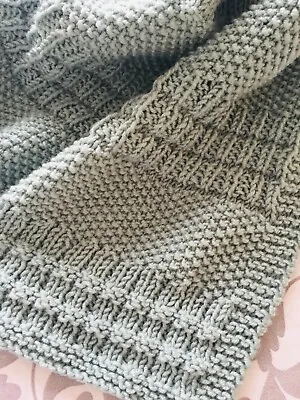 £2.89 • Buy Knitting Pattern ~ Dorete Baby Blanket ~ Easy Knit For Beginners ~ Paper Copy